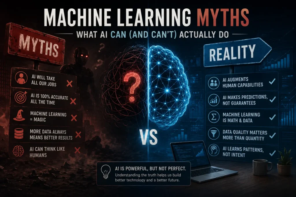 Machine Learning Myths: What AI can and cannot do