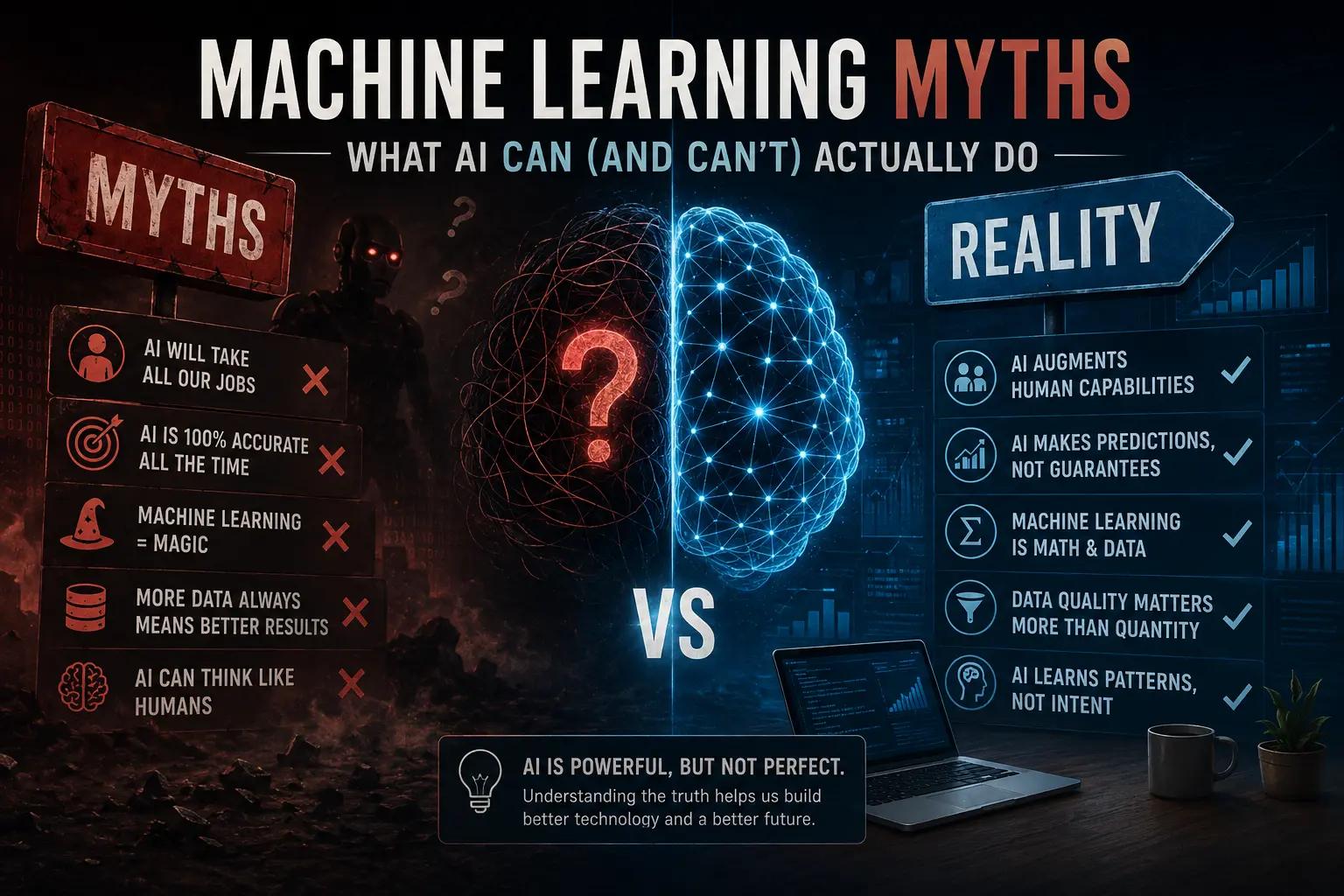 Machine Learning Myths: What AI can and cannot do