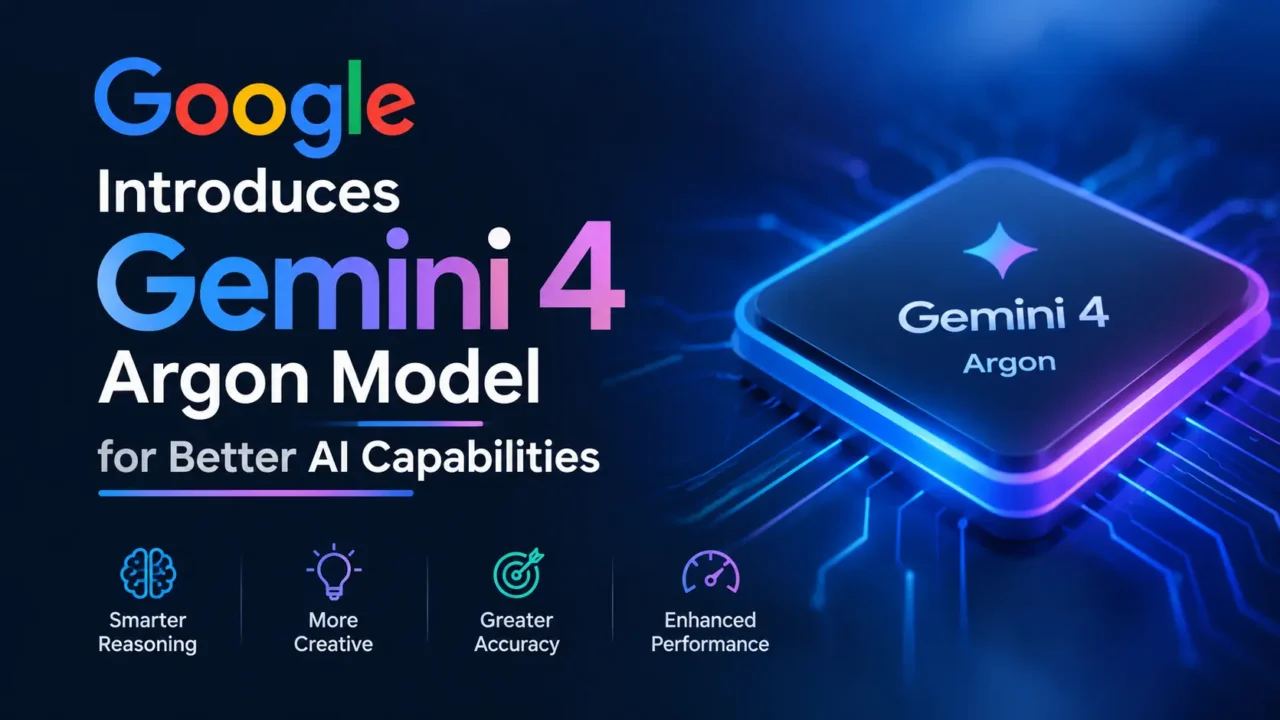Google Gemini 4 Argon model introduced for better AI capabilities